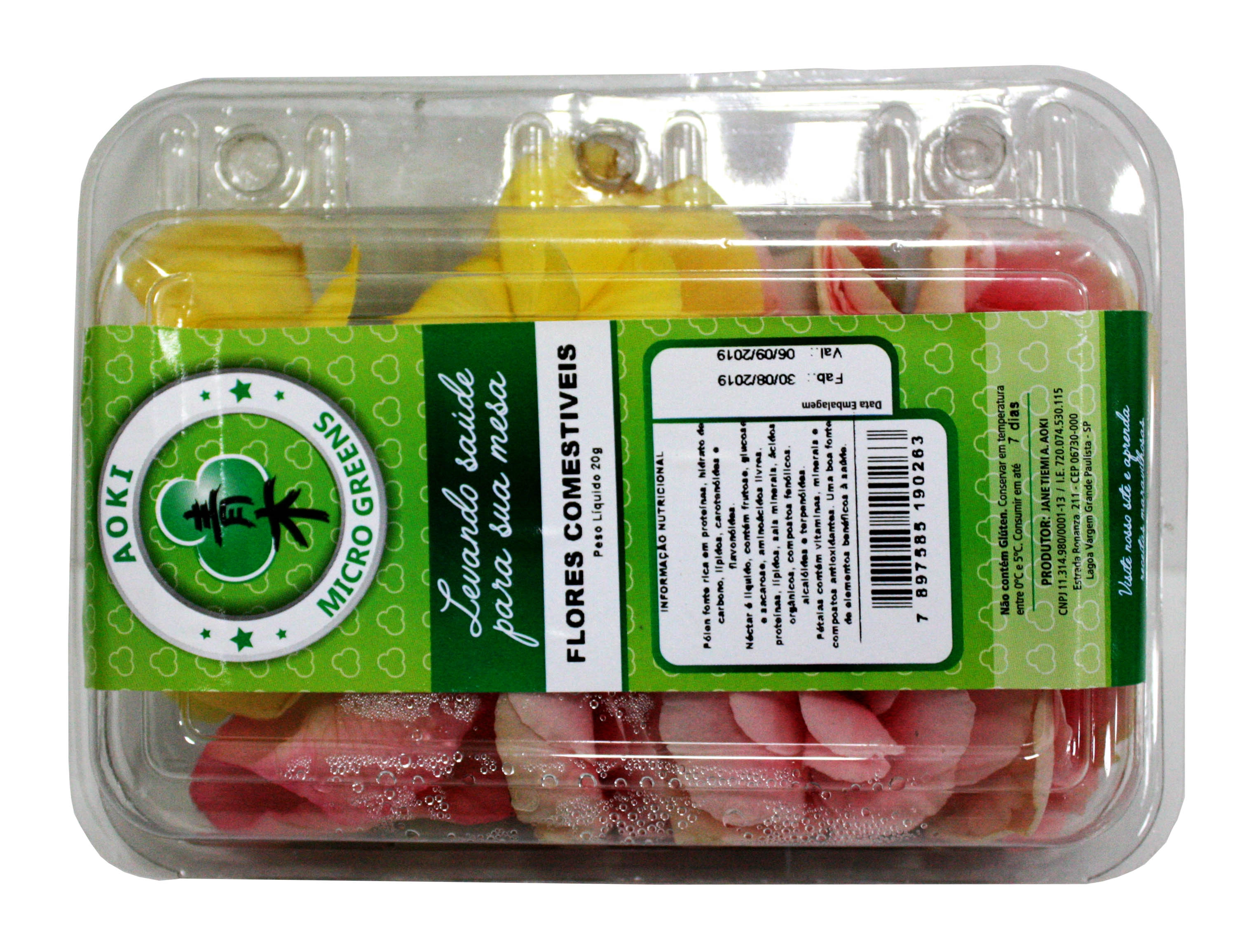 Flor Comestivel Aoki 200g