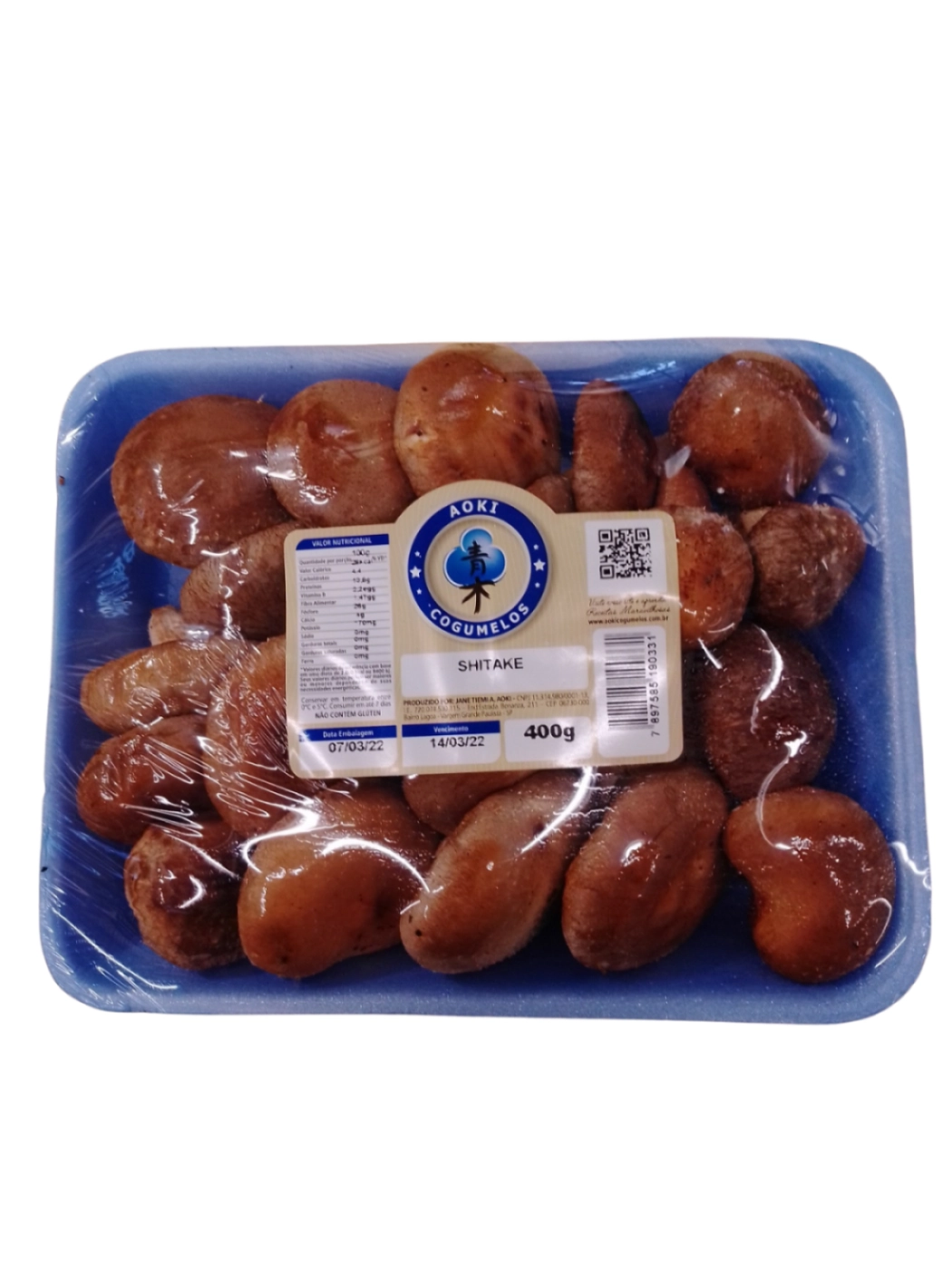 Sac Cogumelo Aoki 400g Shitake