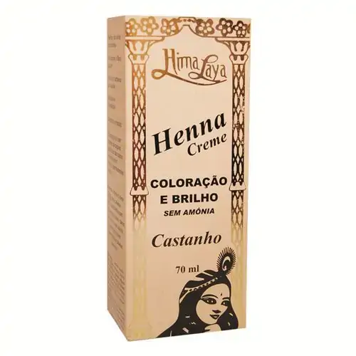 Henna Himalaya Creme Castanho
