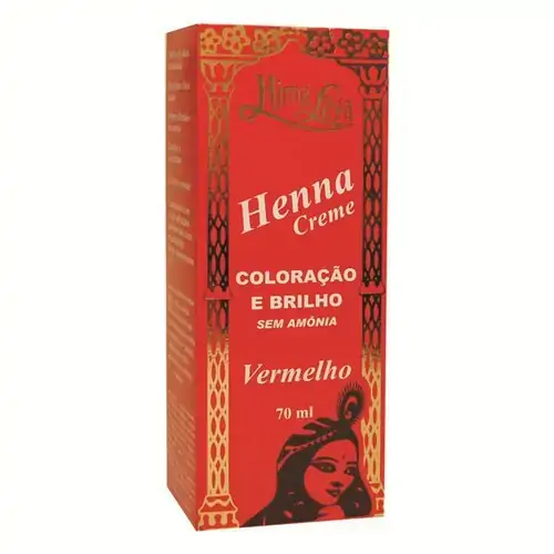 Henna Himalaya Creme Vermelho