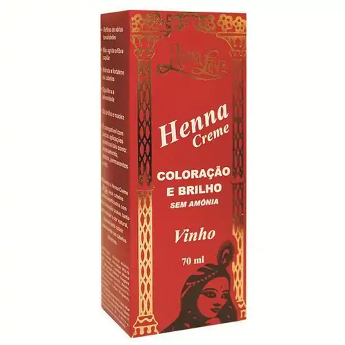 Henna Himalaya Creme Vinho