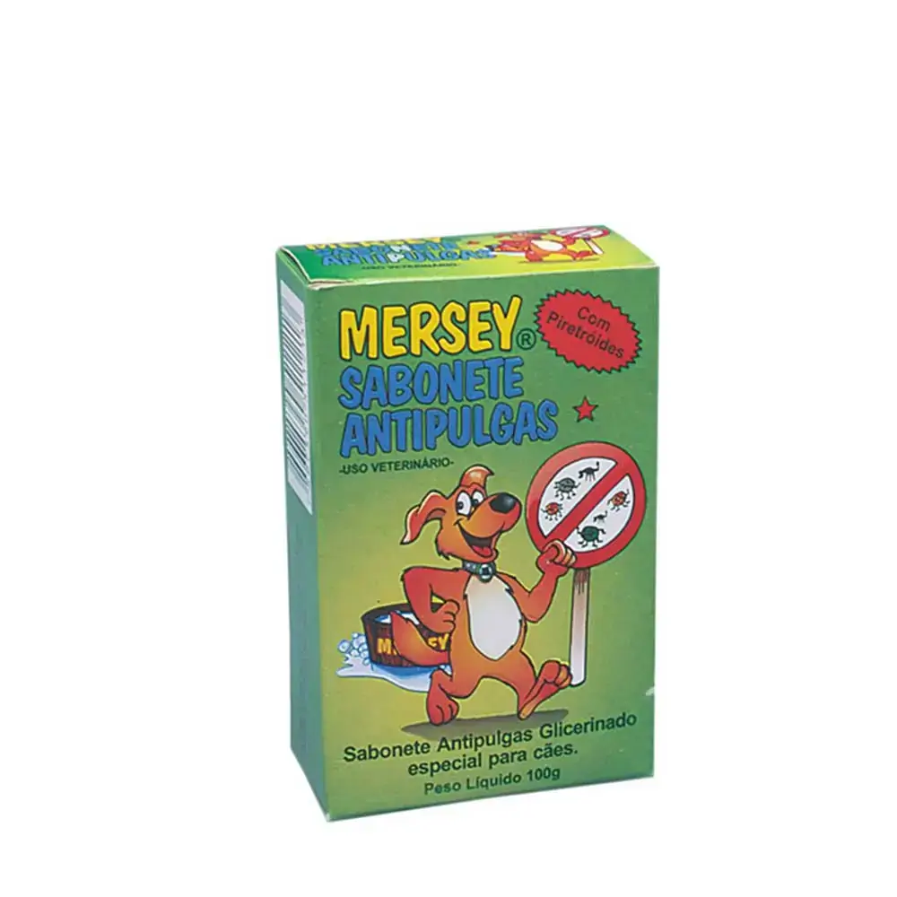 Sabonete Mersey Anti Pulga