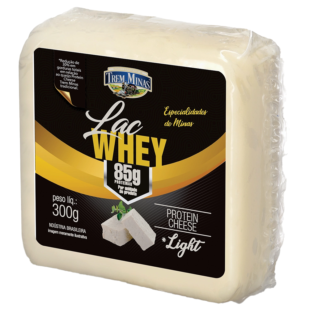 Pas Queijo Trem Minas Lac Whey 300g Cheese