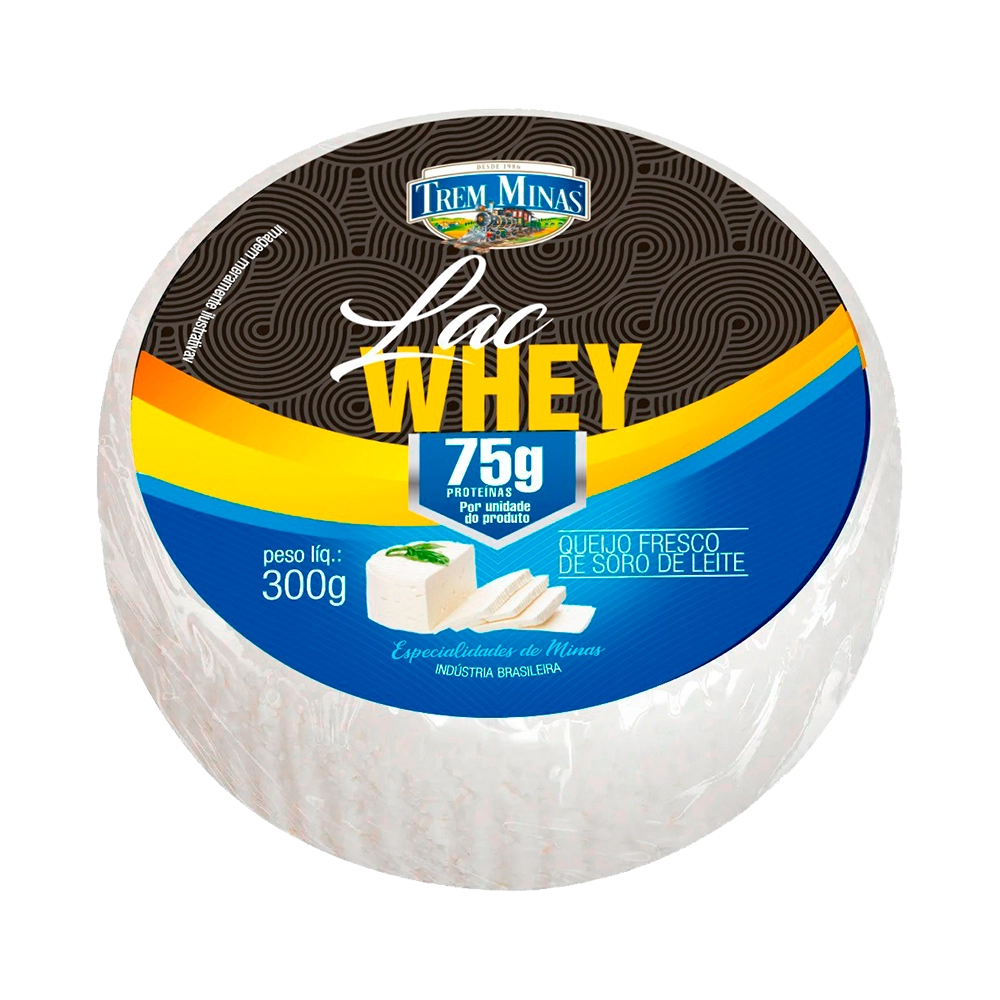 Queijo Trem Minas 300g Lac Whey