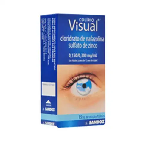Visual 0,15 Mg/ml 0,3 Mg/ml Colírio Sandoz Similar