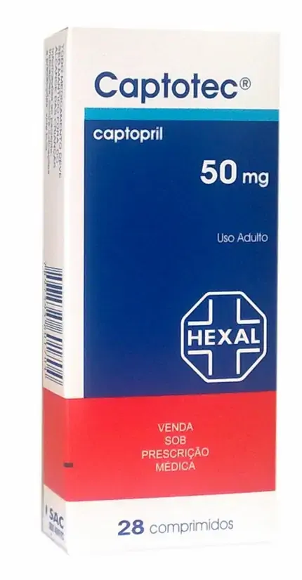 Captotec 50 Mg 28 Comprimidos Sandoz Similar