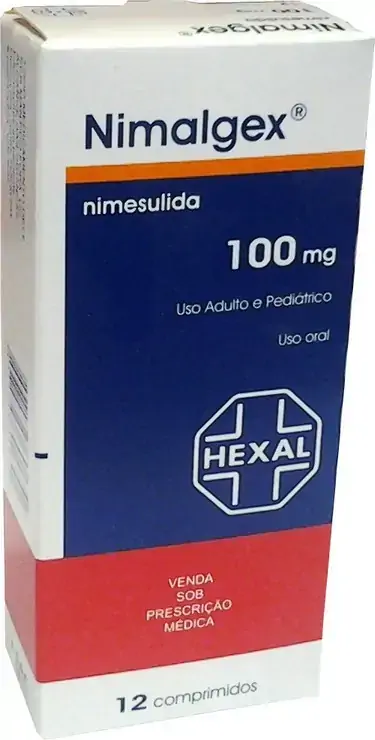 Nimalgex 100 Mg 12 Comprimidos Sandoz Similar