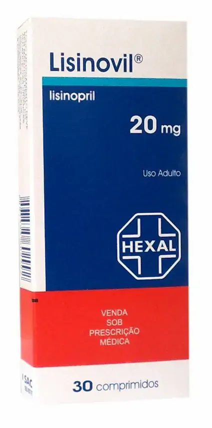 Lisinovil 20 Mg 30 Comprimidos Sandoz Similar