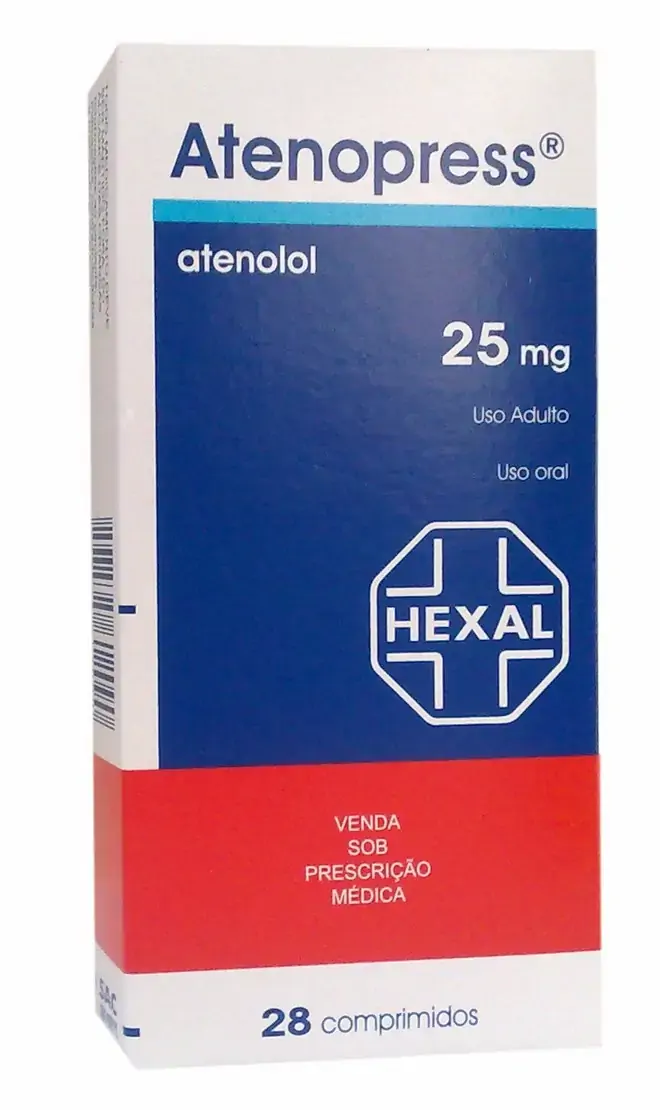Atenopress 25 Mg 28 Comprimidos Sandoz Similar