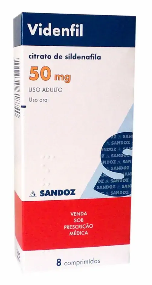 Videnfil 50 Mg 8 Comprimidos Sandoz Similar