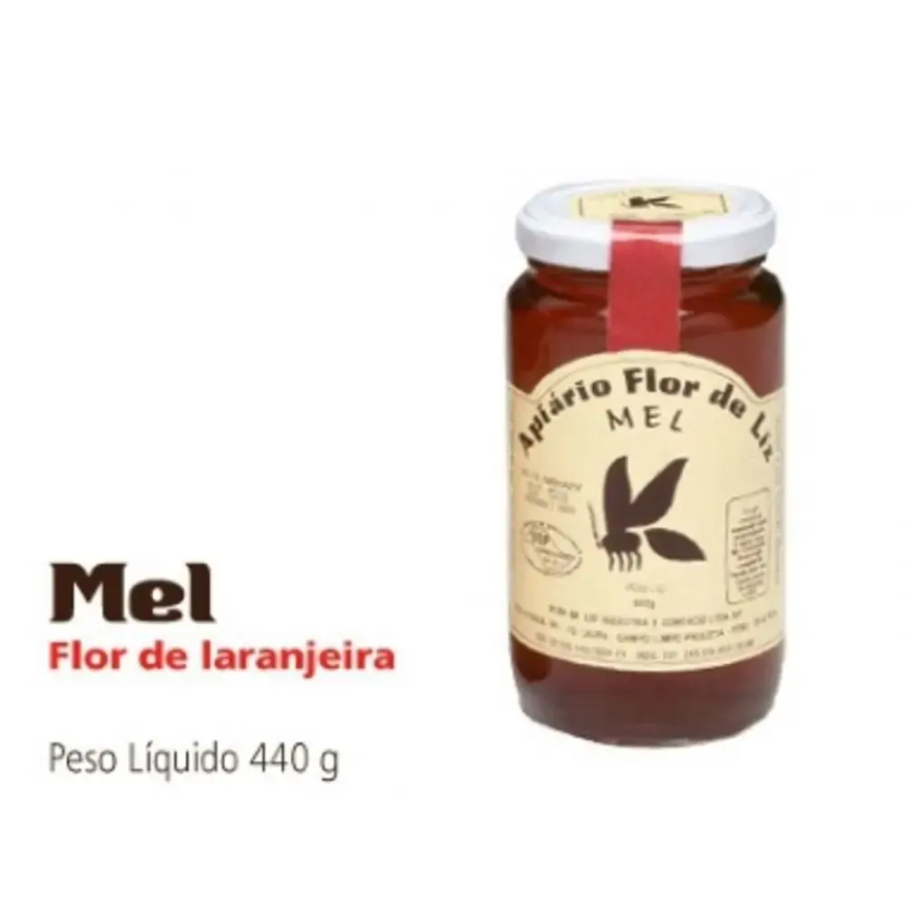 Mel Flor De Liz Laranjeira Pt 440gr