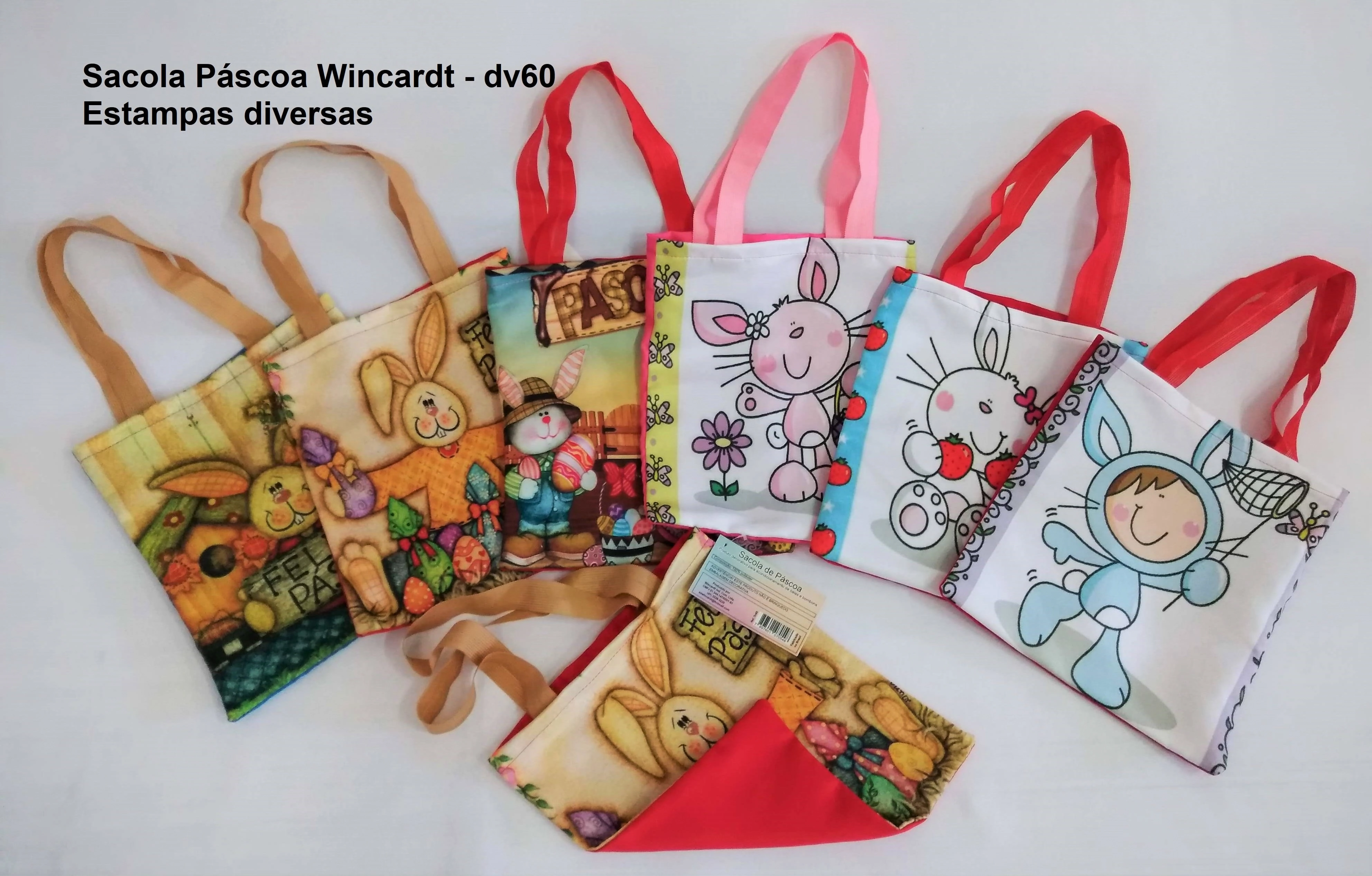 Sacola Pascoa Dv60 Wincardt