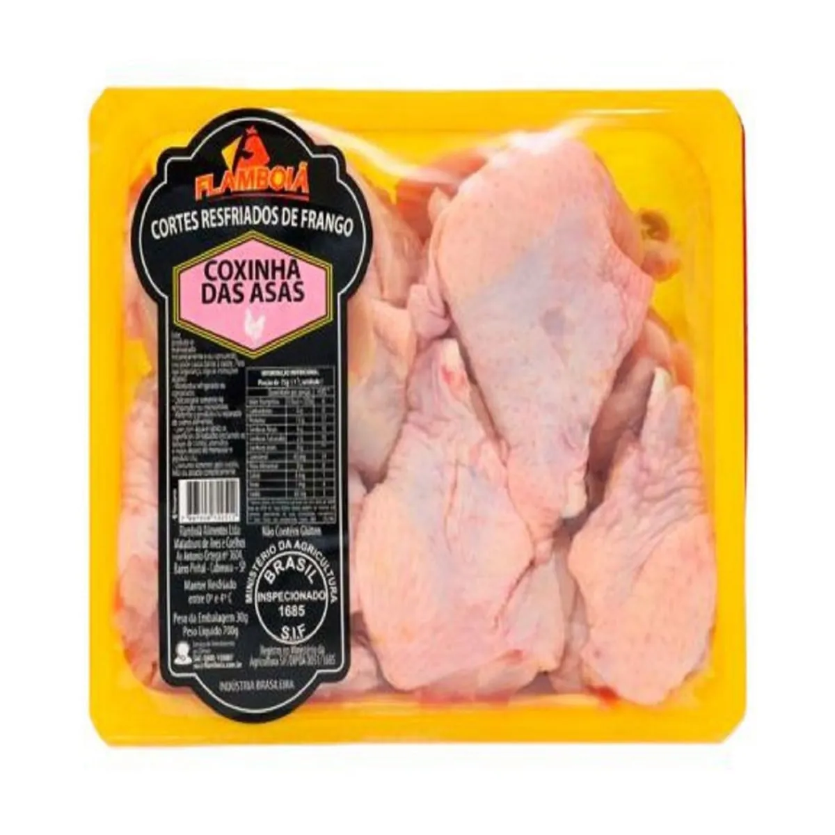 Coxinha da Asa de Frango Congelada Flamboia 700 g