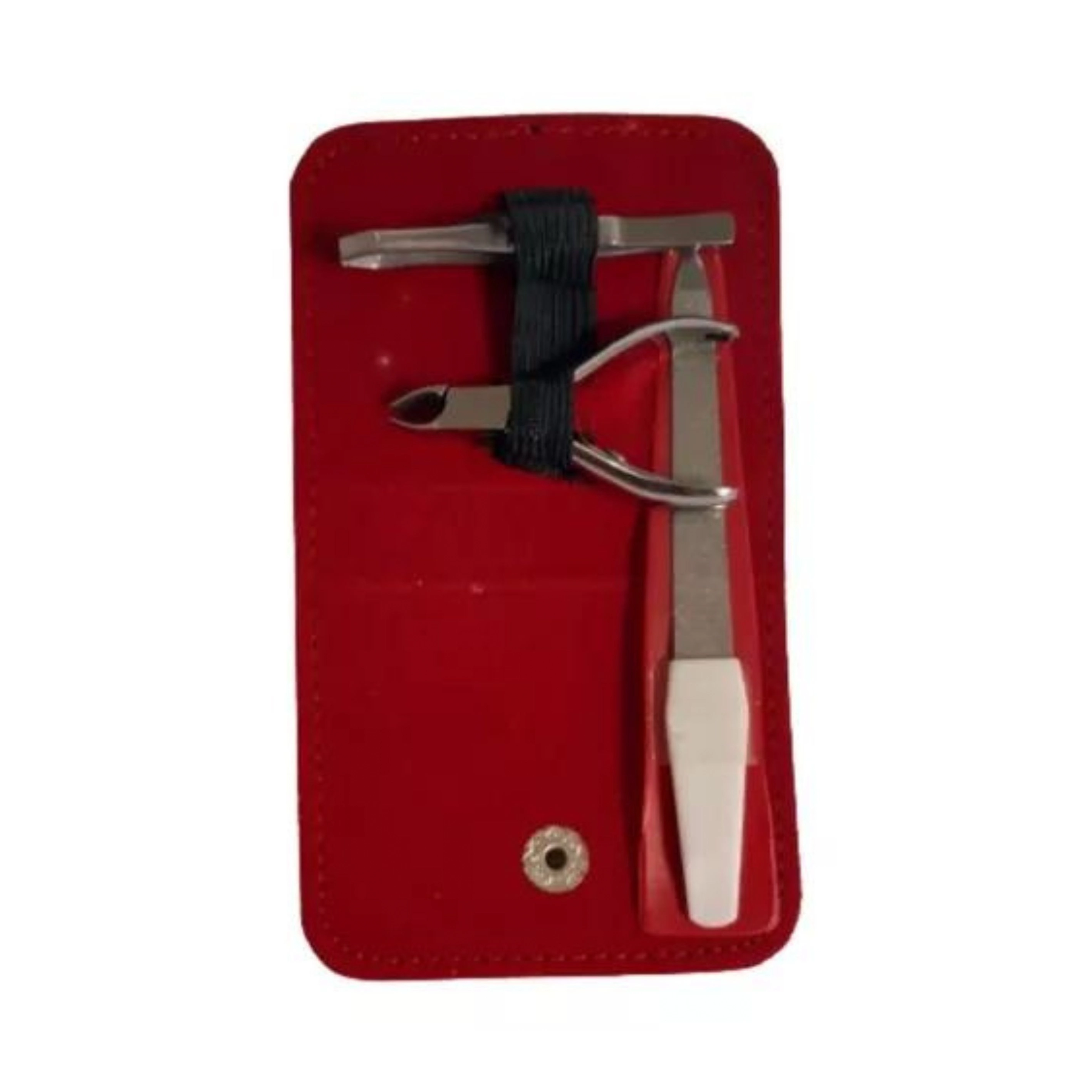 Kit Mini Alicate Mini Pinca Lixa Super Barba