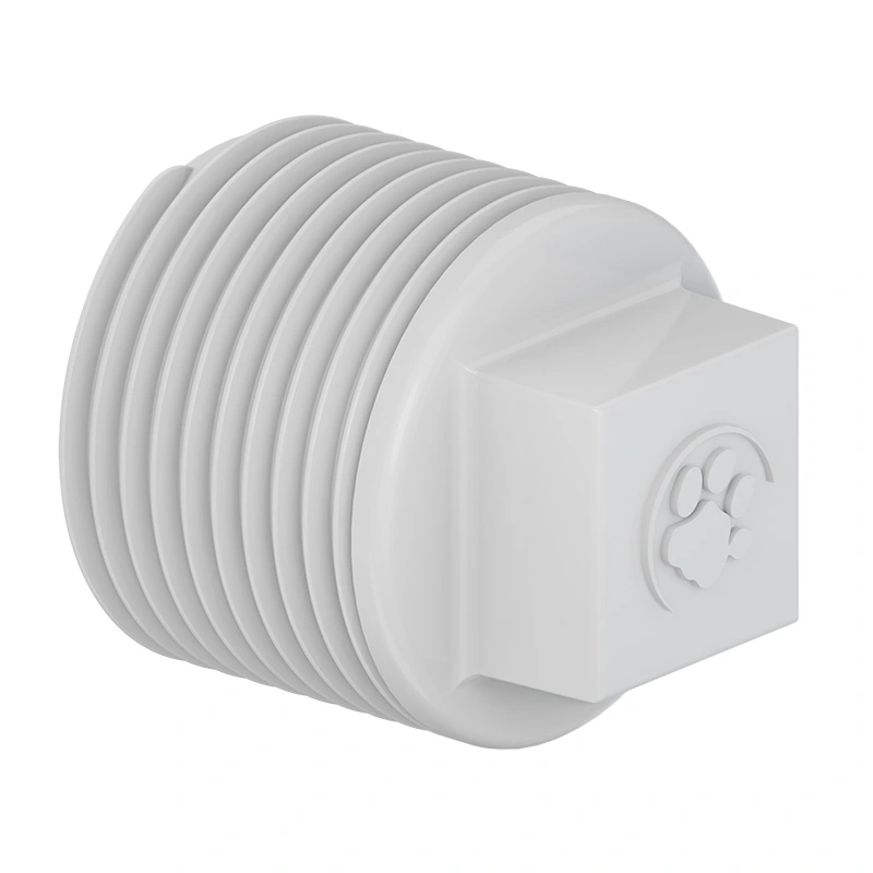 Plug Rosca Branco 1
