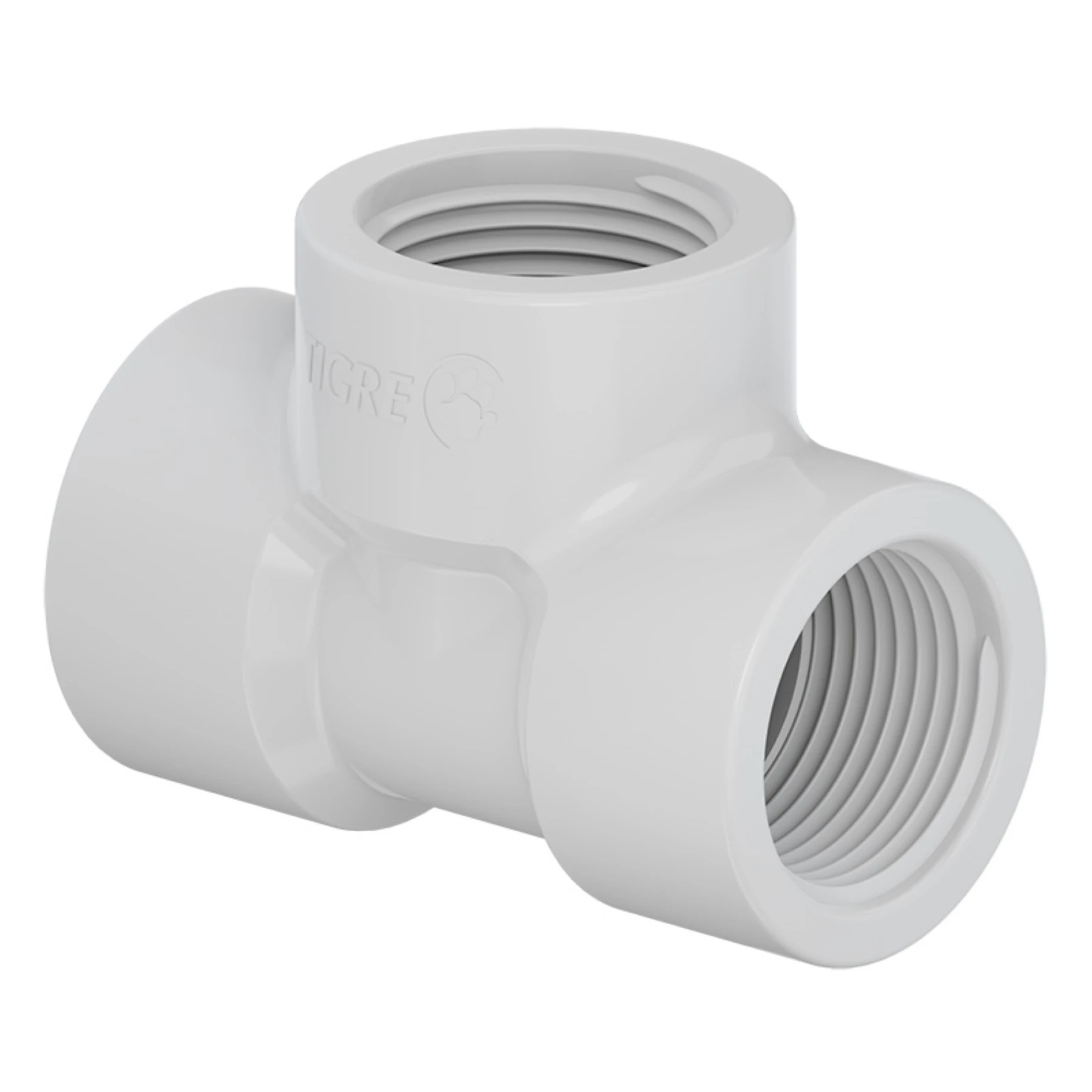 Tê 90° com Rosca 3/4´´ Branco
