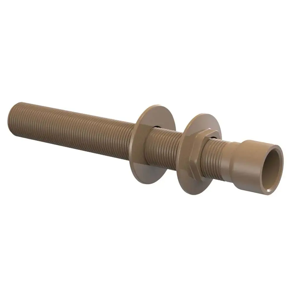 Adaptador Soldável com Flange Anel para Caixa D´Água 60mm Marrom