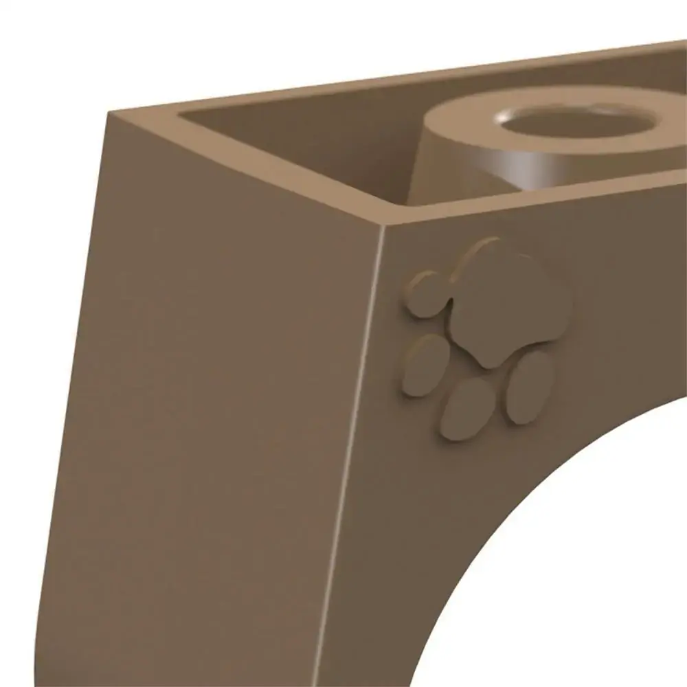 Abraçadeira para Tubo Soldável 25mm Marrom