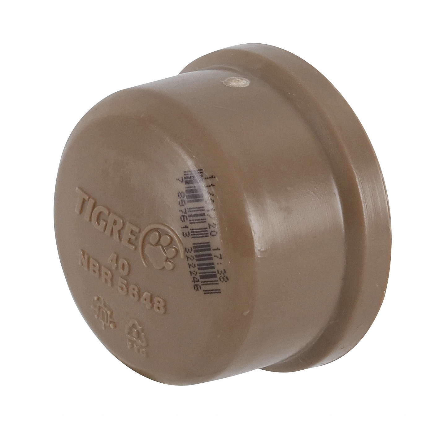 Cap Soldável 40mm Marrom
