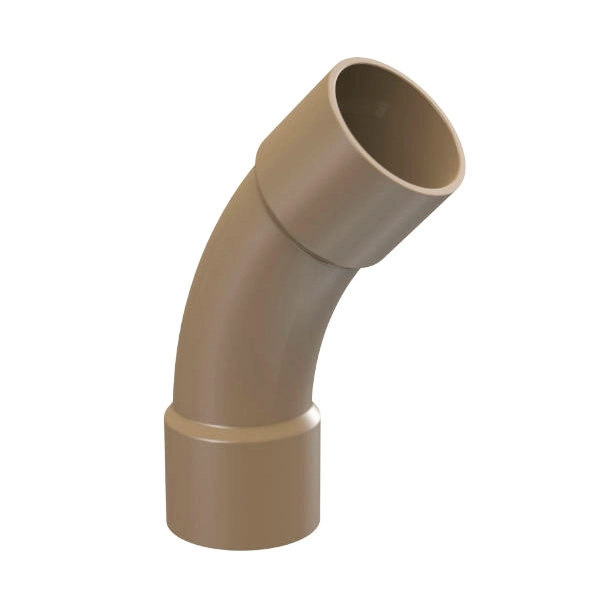 Curva 45° Soldável 60mm Marrom