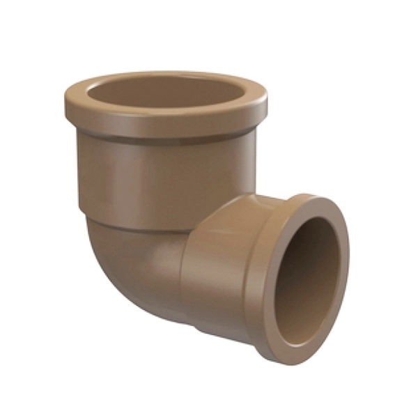 Joelho de Redução 90° Soldável 25x20mm Marrom