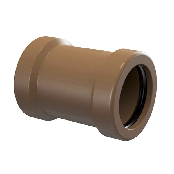 Luva de Correr para Tubo Soldável 50mm Marrom