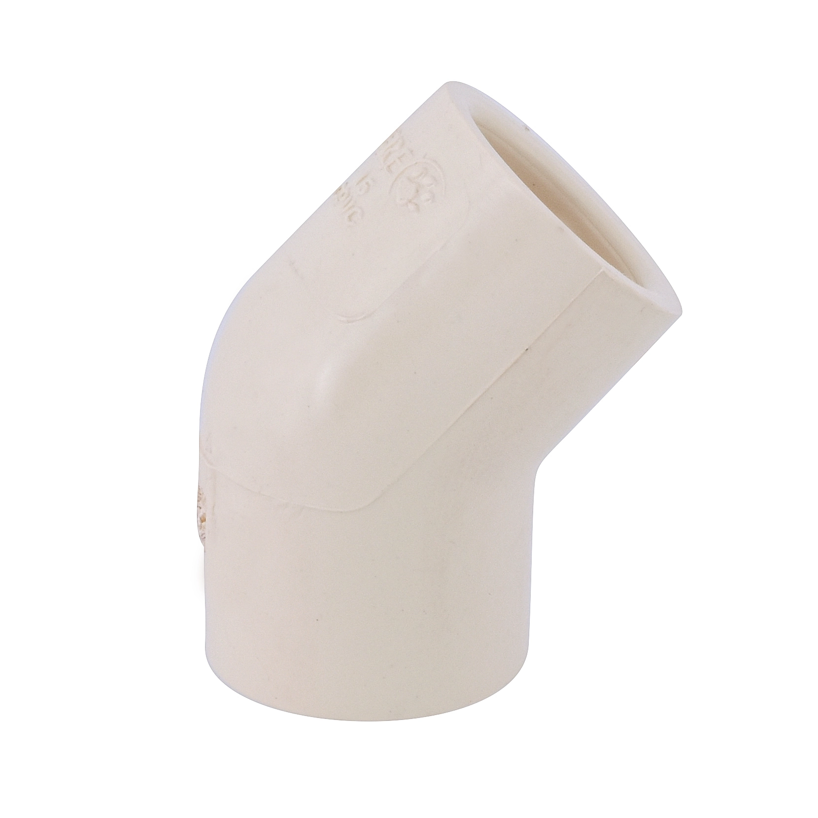 Joelho 45° CPVC Liso para Condução de Água Quente 15mm ou 1/2" Aquatherm Tigre