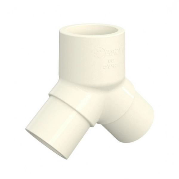 Tê Misturador CPVC Liso para Condução de Água Quente 22mm ou 3/4" Tigre