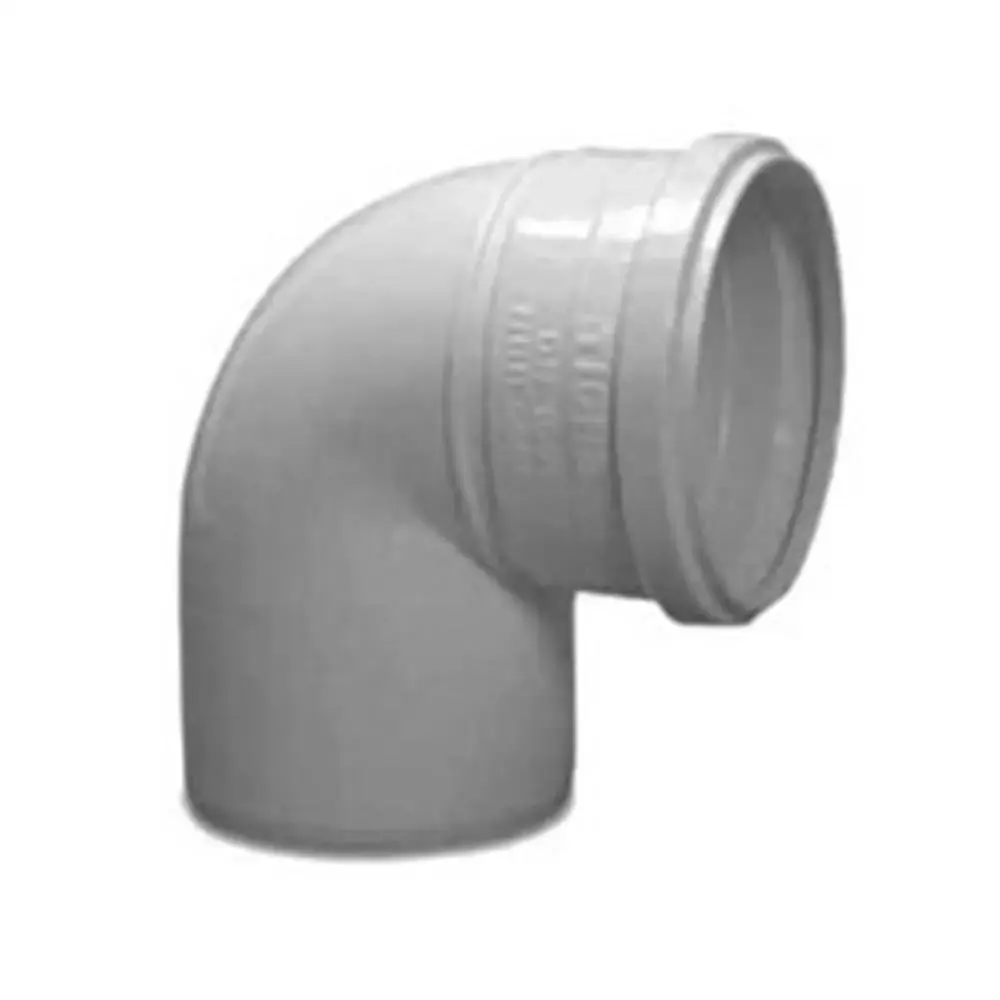 Joelho 90° para Esgoto 50mm Branco