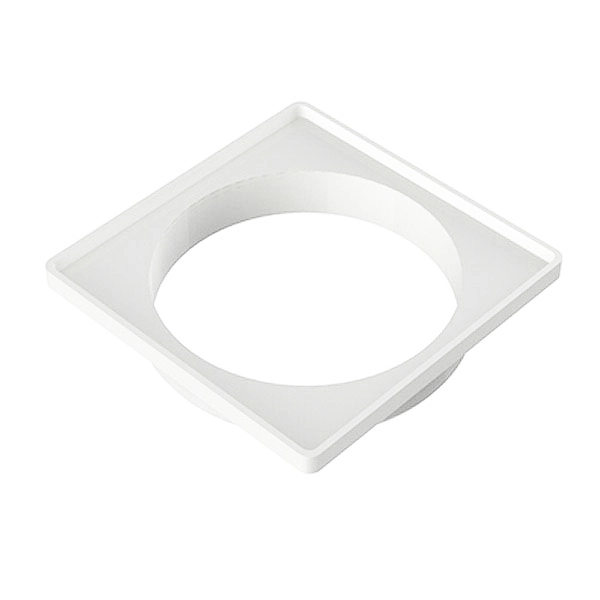 Porta Grelha Quadrado 100mm Branco