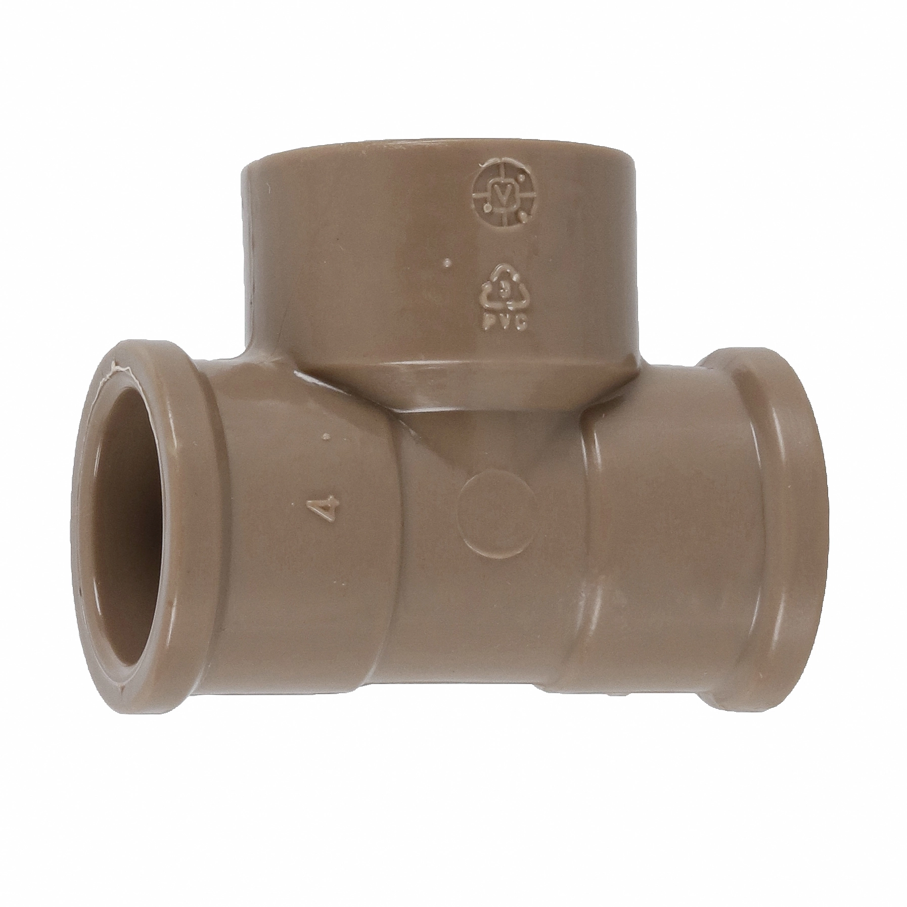 Tê 90° Soldável com Rosca 3/4´´X25mm Marrom