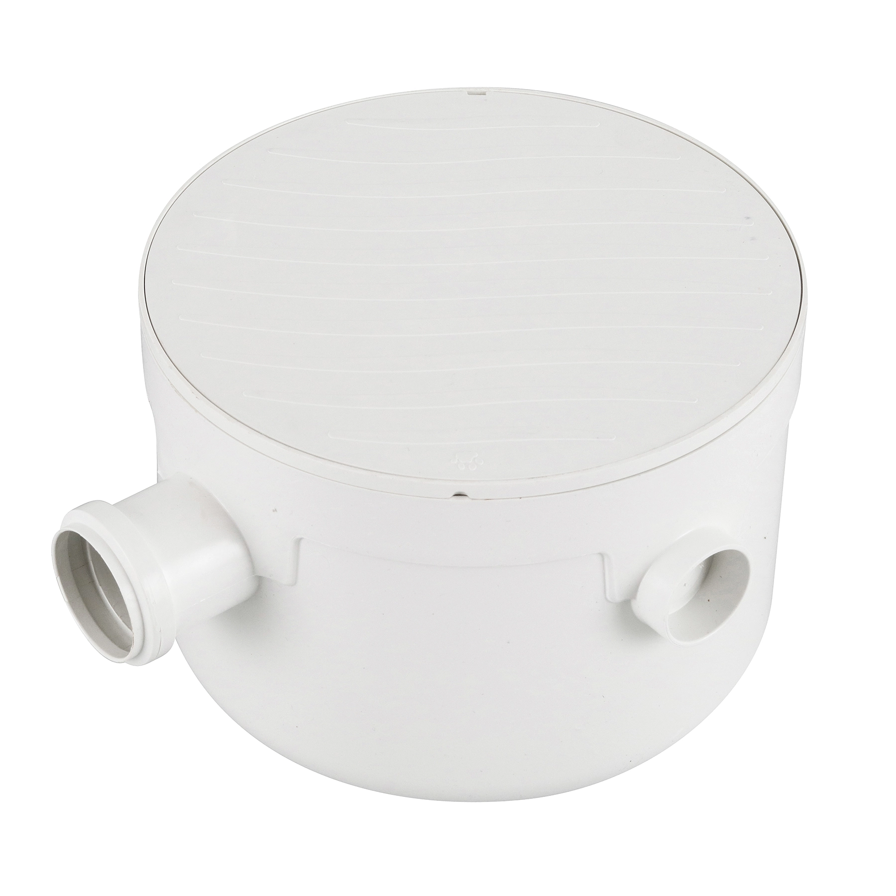 Caixa Sifonada Redonda com Tampa Cega 250x172x50mm PVC Tigre