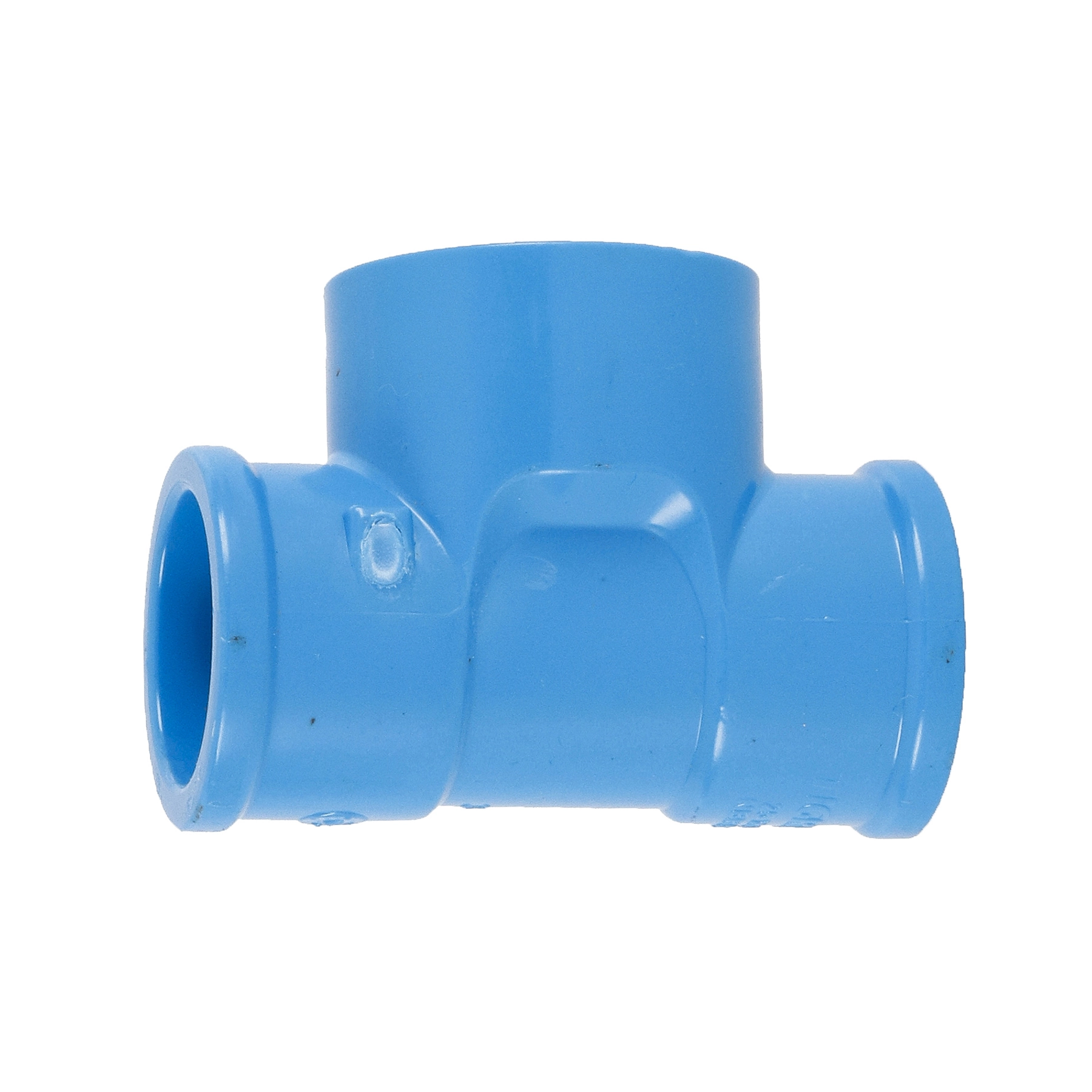 Tê 90° Soldável com Bucha de Latão 3/4´´X25mm Azul