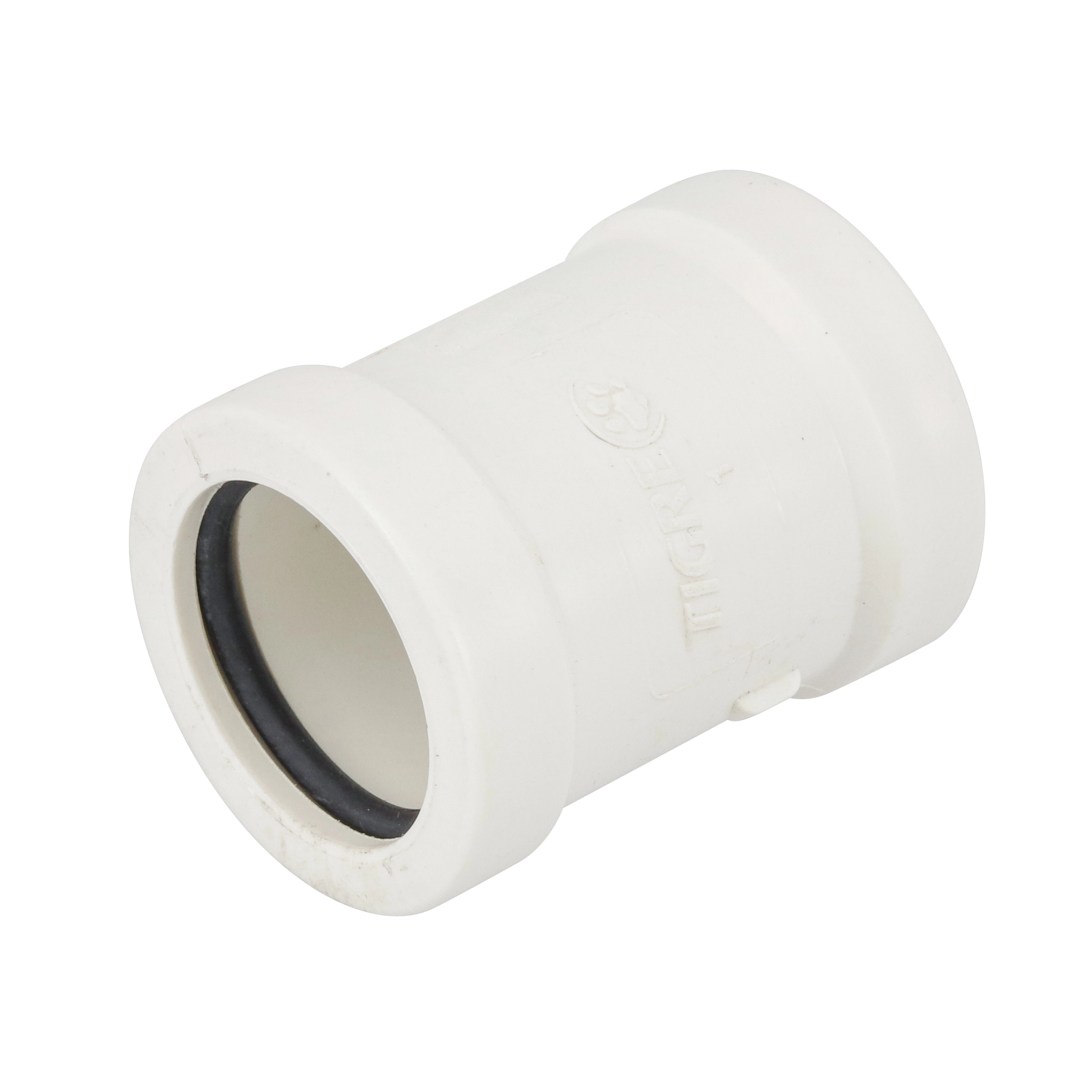 Luva de Correr PVC Branco Roscável 1" 32mm Tigre