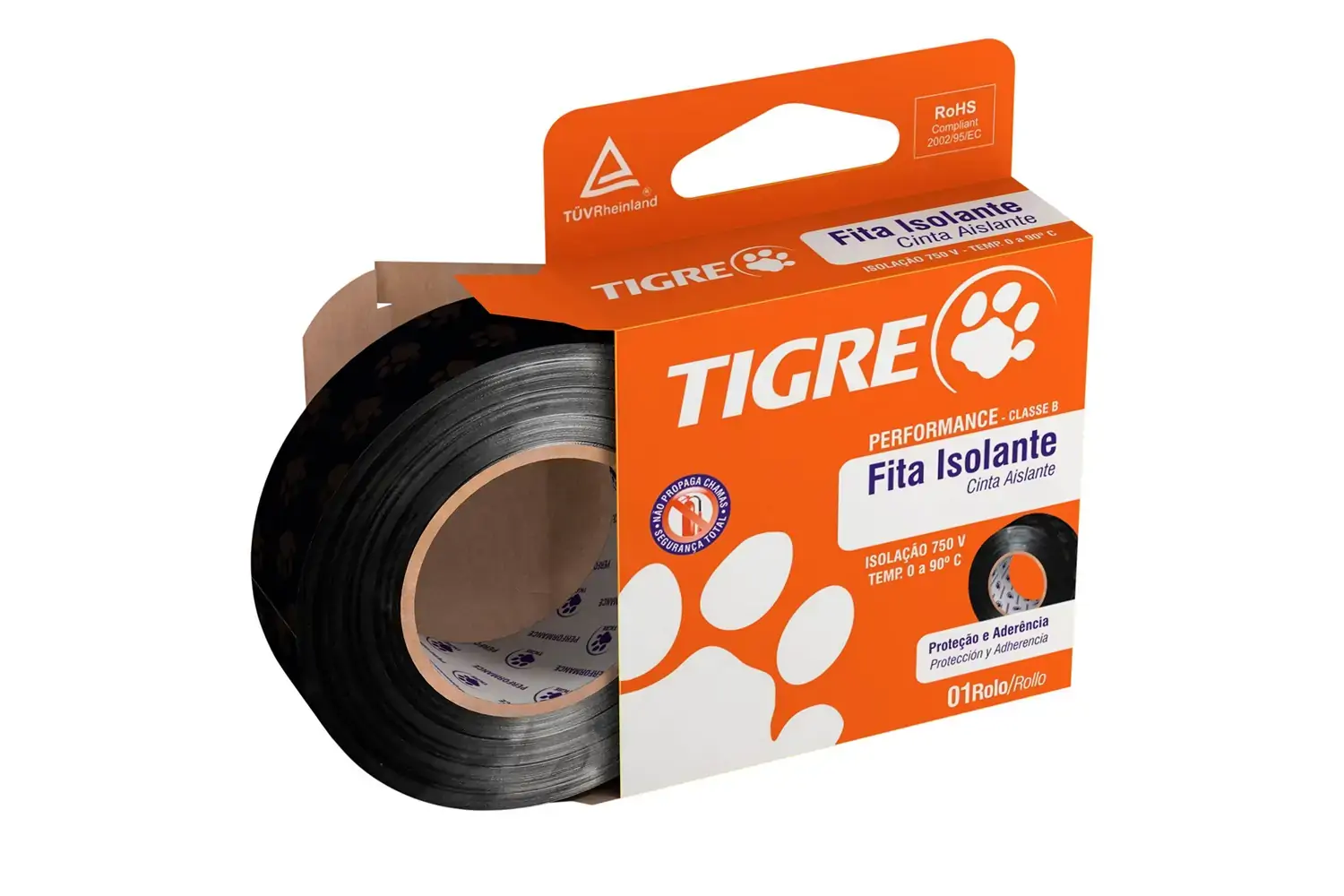 Fita Isolante Tigre 19mmx10m