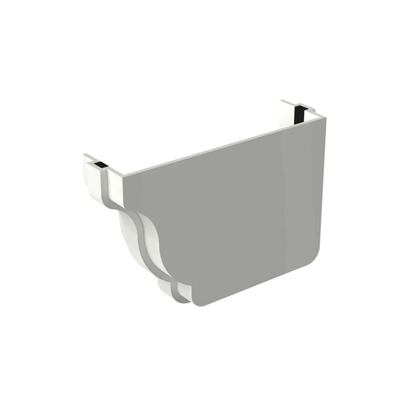 Terminal para Calha Direito em PVC 13,3x13,3cm Aquapluv Style Tigre
