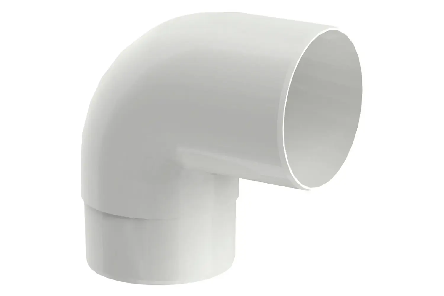 Joelho 90° Circular Aquapluv Style Branco