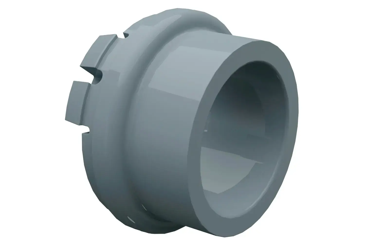 Adaptador Condulete Top 1´´ Cinza