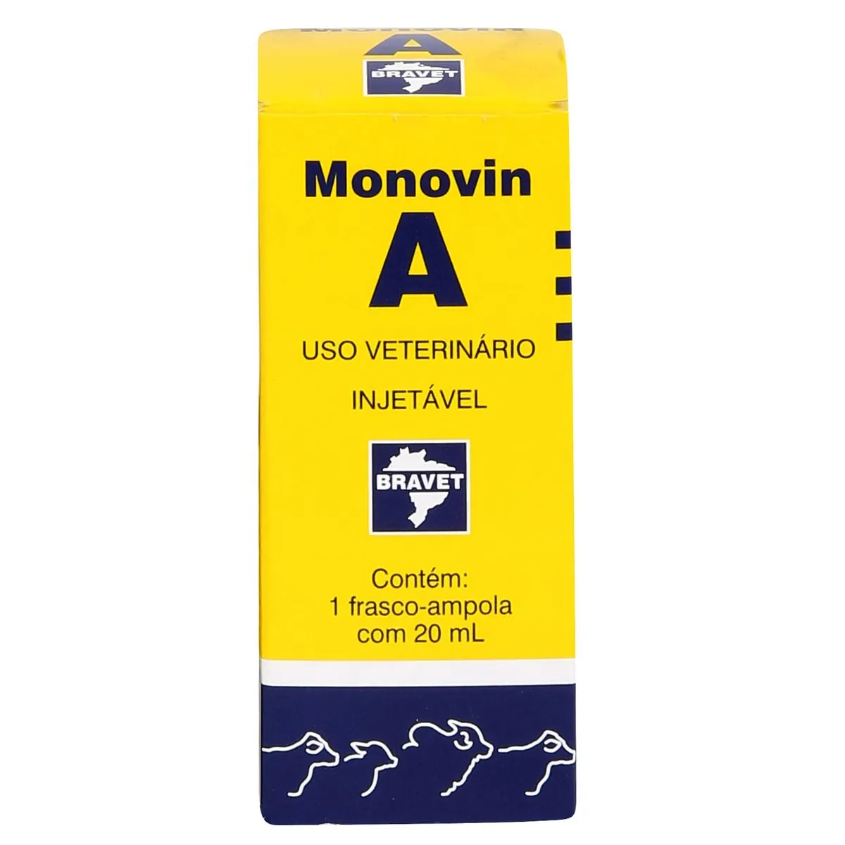 Monovin A Injetável 20ml Bravet