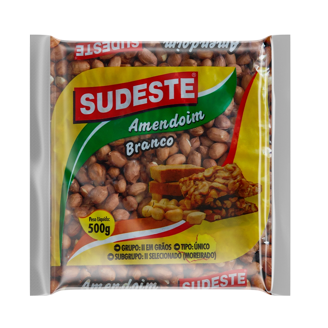 Amendoim Sudeste 500g Branco