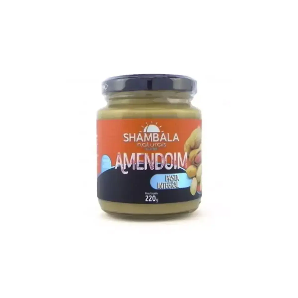 Pasta de amendoim integral 220g