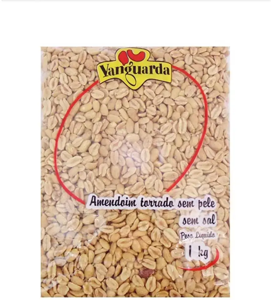 Amendoim Sem Pele Sem Sal Vanguarda 1kg