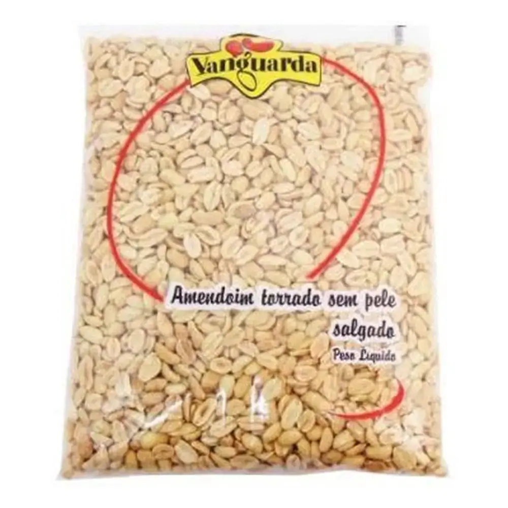 Amendoim Sem Pele Sem Sal Vanguarda 250gr