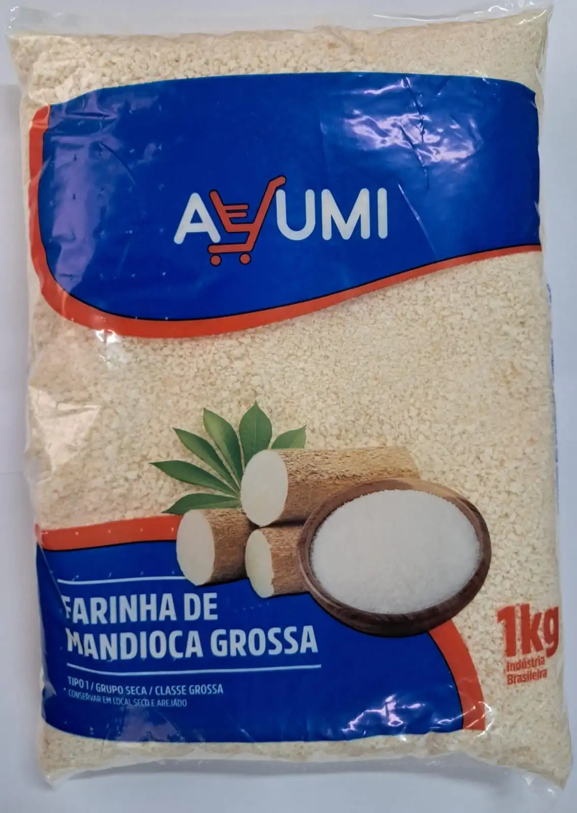 Far Mandioca Ayumi 1kg Grossa