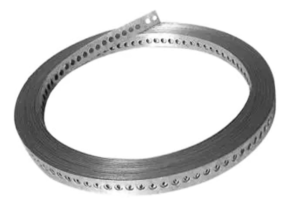 Fita Perfurada Aco Ancora 19mmx0,40mmx30m F190430