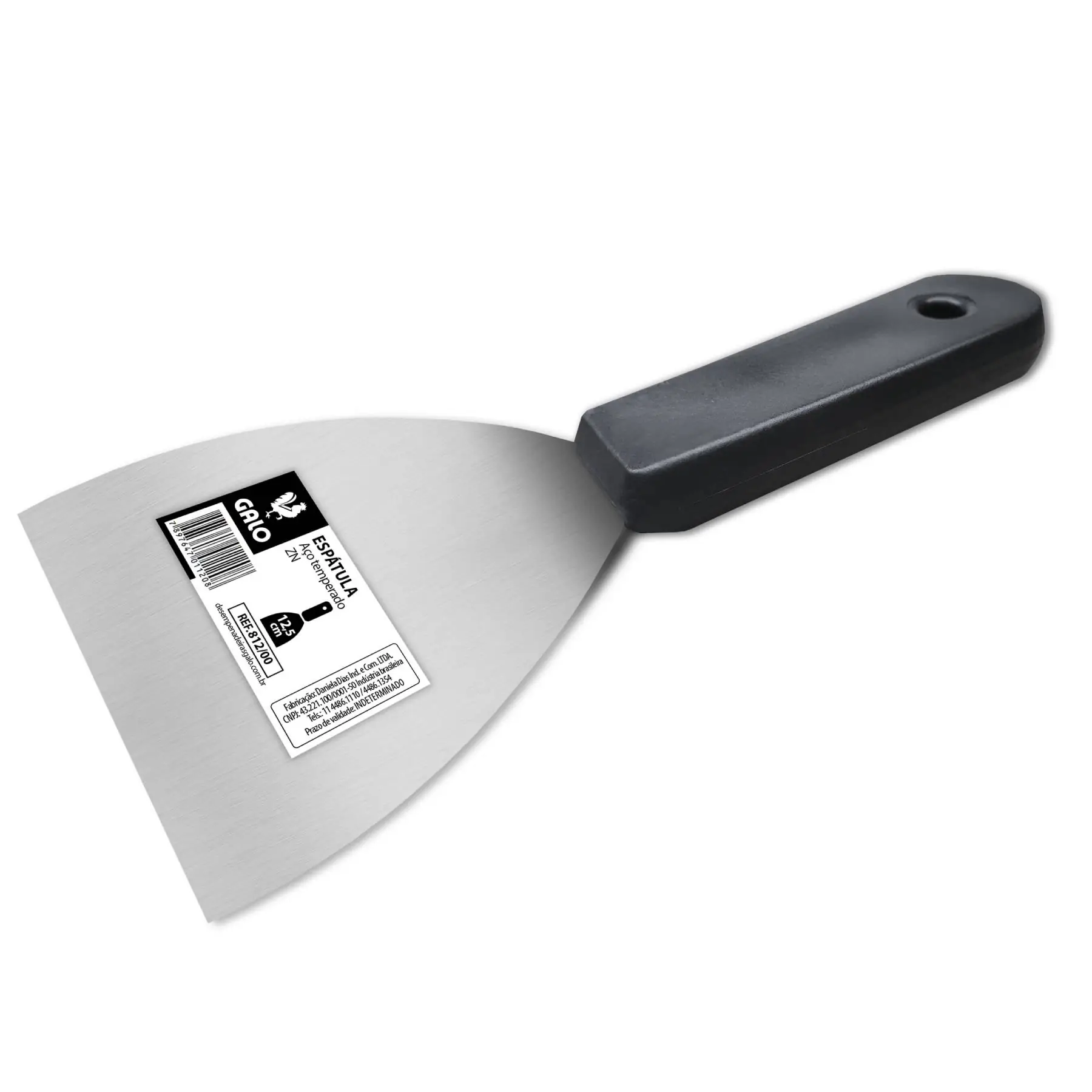 Espátula Aço Temperado ZN 12,5cm Galo