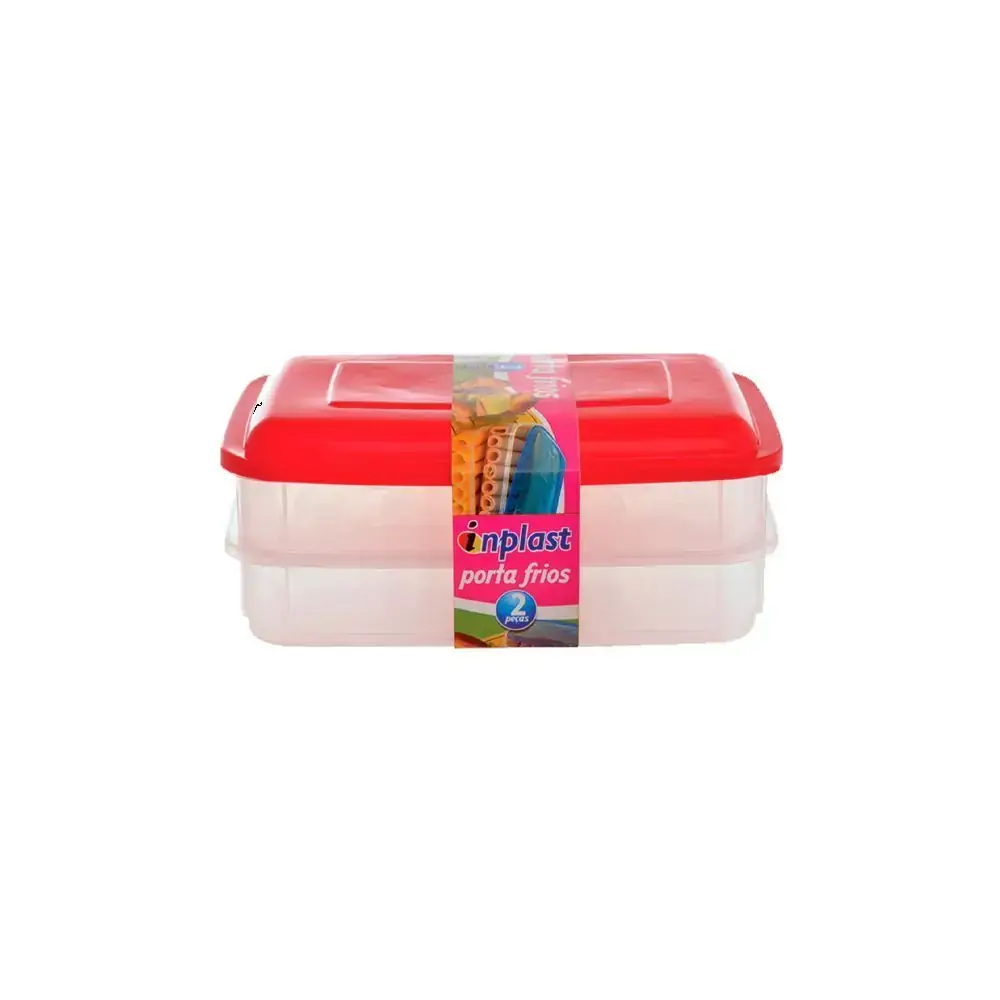 Conjunto Porta Frios 2 Pecas Ref 6602 Mil