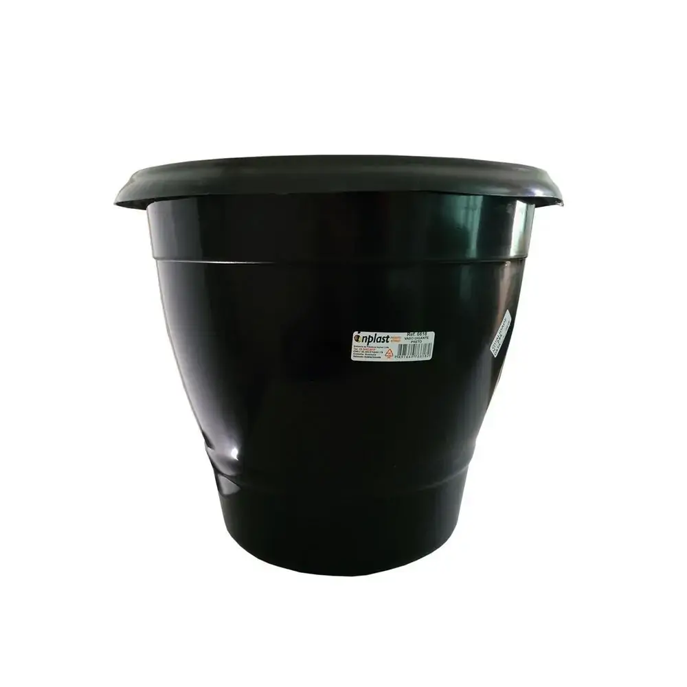 Vaso Redondo Preto