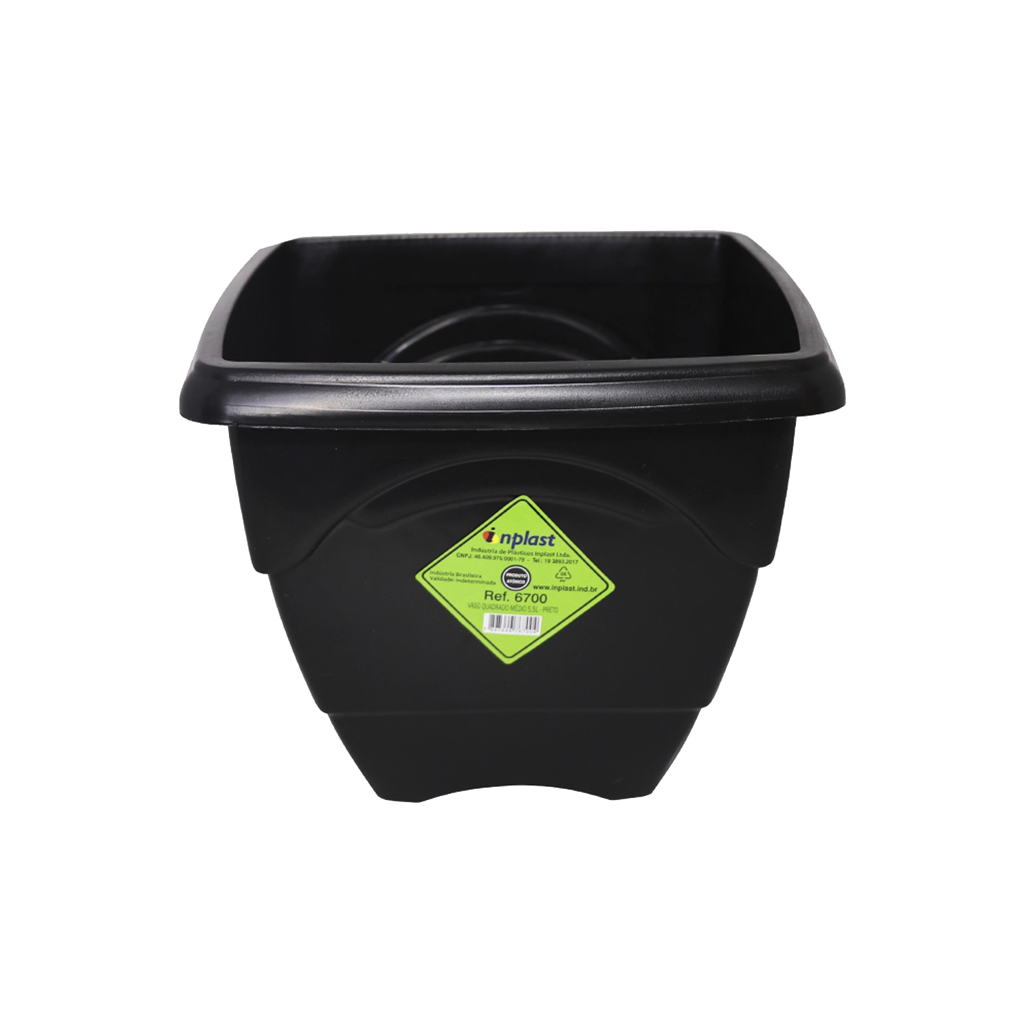 Vaso Quadrado Medio Inplast