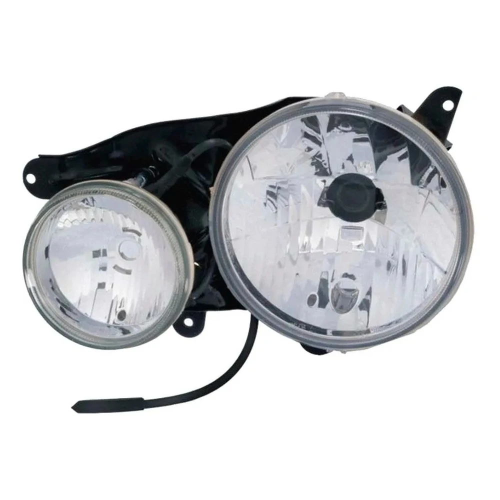Farol Principal MITSUBISHI L200 Lado Esquerdo Duplo H4/H1 - ORGUS FB482LE
